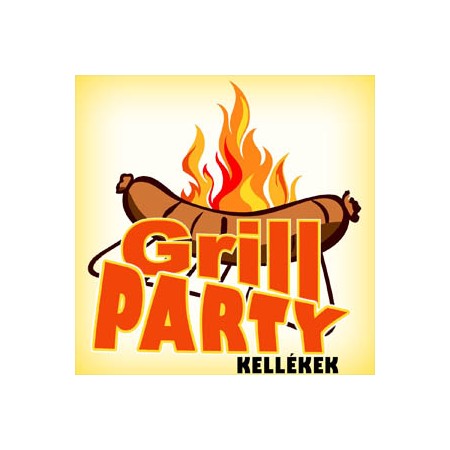 Grill party kellékek